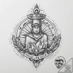 Tattoo sketch hands with a sailor, concept ar… – tattoo sketch (№1757069460_0, 05.09.2025 10:51) — tattoovalue.net