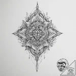 Tattoo sketch silver – tattoo sketch (№1757069674_0, 05.09.2025 10:54) — tattoovalue.net