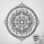 Tattoo sketch cosmic cosmos, artistic tattoo… – tattoo sketch (№1757071266_0, 05.09.2025 11:21) — tattoovalue.net