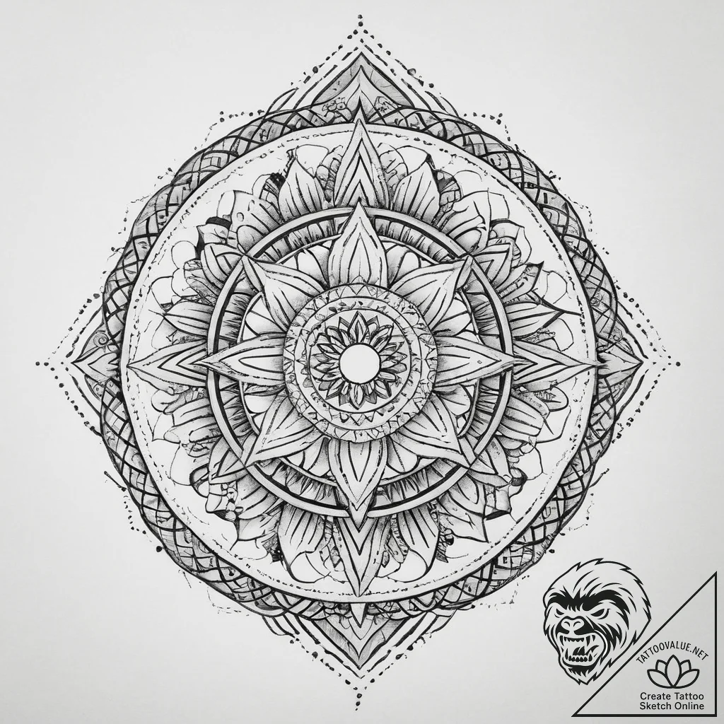Tattoo sketch cosmic cosmos, artistic tattoo... - tattoo sketch (№1757071266_0, 05.09.2025 11:21) — tattoovalue.net