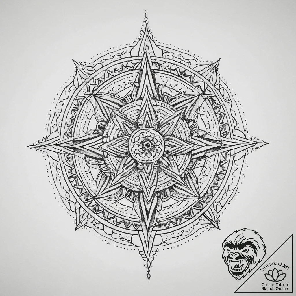 Tattoo sketch dobrynya nikitich, the epic her... - tattoo sketch (№1757072669_0, 05.09.2025 11:44) — tattoovalue.net