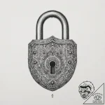 Tattoo sketch padlock on arm, artistic tattoo… – tattoo sketch (№1757075654_0, 05.09.2025 12:34) — tattoovalue.net