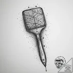 Tattoo sketch spatula with a whisk, ink illus… – tattoo sketch (№1757078037_0, 05.09.2025 13:13) — tattoovalue.net