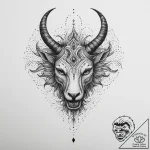 Tattoo sketch a mythological creature, tattoo… – tattoo sketch (№1757082269_0, 05.09.2025 14:24) — tattoovalue.net