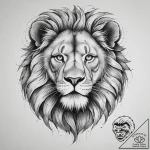 Tattoo sketch realistic портрет льва, tattoo… – tattoo sketch (№1757087336_0, 05.09.2025 15:48) — tattoovalue.net