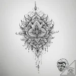 Tattoo sketch glass – tattoo sketch (№1757088341_0, 05.09.2025 16:05) — tattoovalue.net