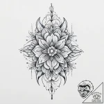 Tattoo sketch blue, tattoo flash sheet design… – tattoo sketch (№1757089149_0, 05.09.2025 16:19) — tattoovalue.net