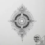 Tattoo sketch cosmic history, concept art for… – tattoo sketch (№1757090752_0, 05.09.2025 16:45) — tattoovalue.net