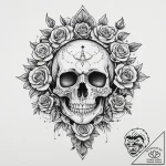 Tattoo sketch cosmic tree, tattoo flash sheet… – tattoo sketch (№1757091754_0, 05.09.2025 17:02) — tattoovalue.net