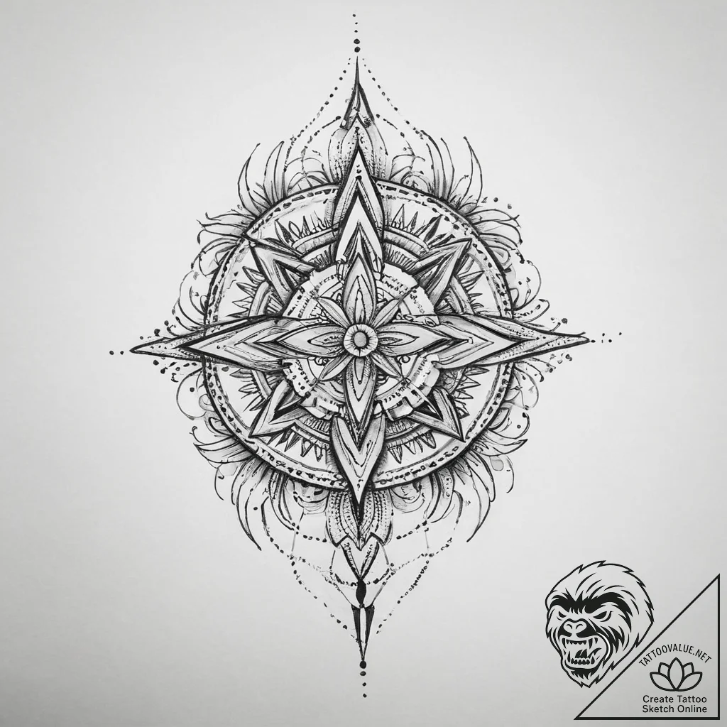 Tattoo sketch goal - tattoo sketch (№1757091952_0, 05.09.2025 17:05) — tattoovalue.net