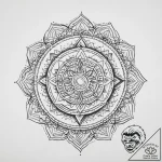 Tattoo sketch cosmic presence, concept art fo… – tattoo sketch (№1757092150_0, 05.09.2025 17:09) — tattoovalue.net