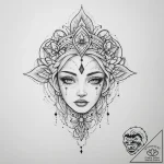 Tattoo sketch empathy – tattoo sketch (№1757092956_0, 05.09.2025 17:22) — tattoovalue.net