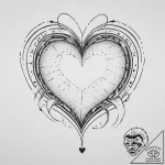 Tattoo sketch gamer pixelated heart, tattoo d… – tattoo sketch (№1757095574_0, 05.09.2025 18:06) — tattoovalue.net