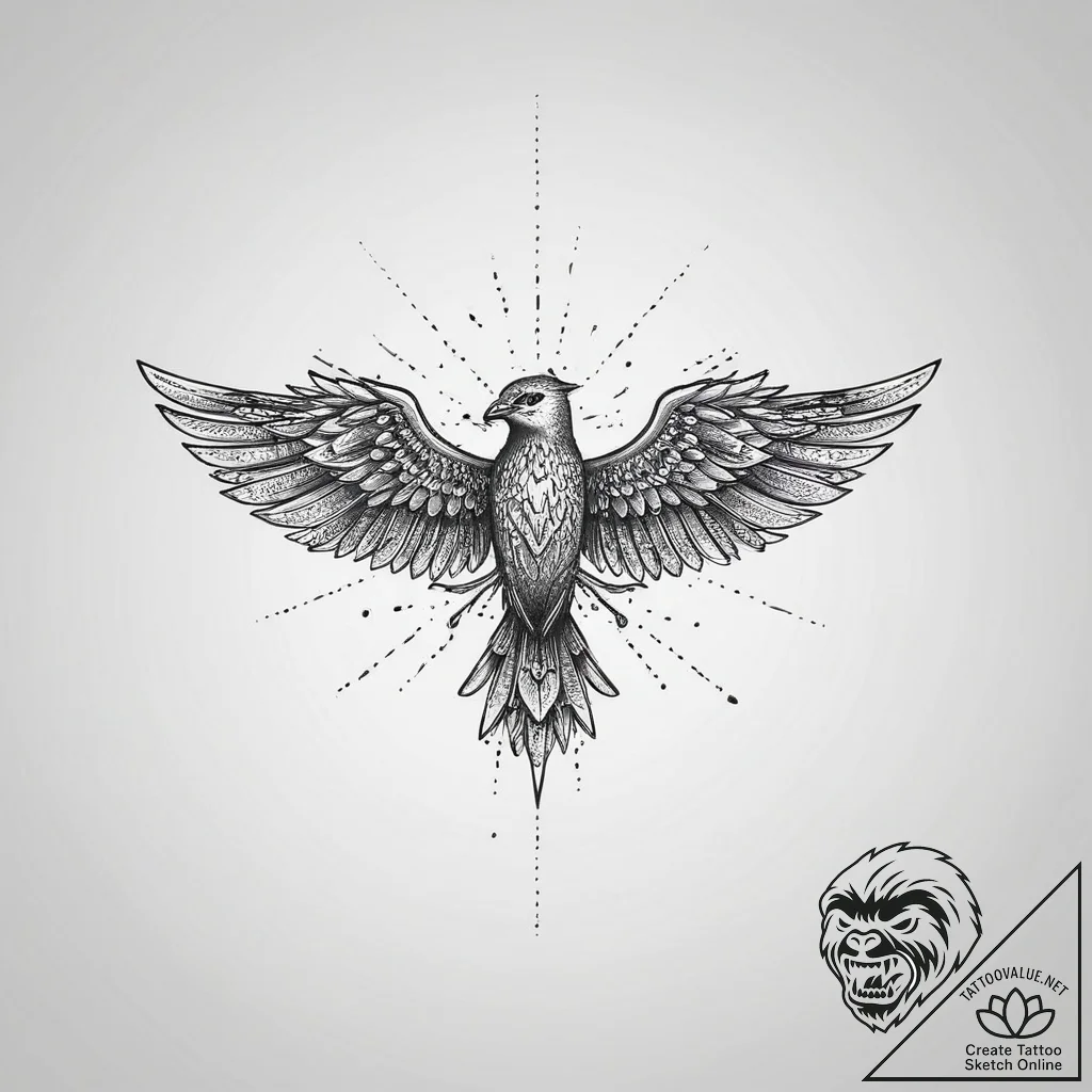 Tattoo sketch swift, artistic tattoo sketch,... - tattoo sketch (№1757098795_0, 05.09.2025 18:59) — tattoovalue.net