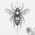 Tattoo sketch flea, tattoo drawing outline, b… – tattoo sketch (№1757101221_0, 05.09.2025 19:40) — tattoovalue.net