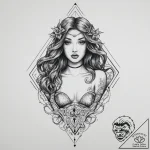 Tattoo sketch mermaid, tattoo drawing outline… – tattoo sketch (№1757102028_0, 05.09.2025 19:53) — tattoovalue.net