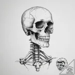 Tattoo sketch skeleton, tattoo drawing outlin… – tattoo sketch (№1757102422_0, 05.09.2025 20:00) — tattoovalue.net