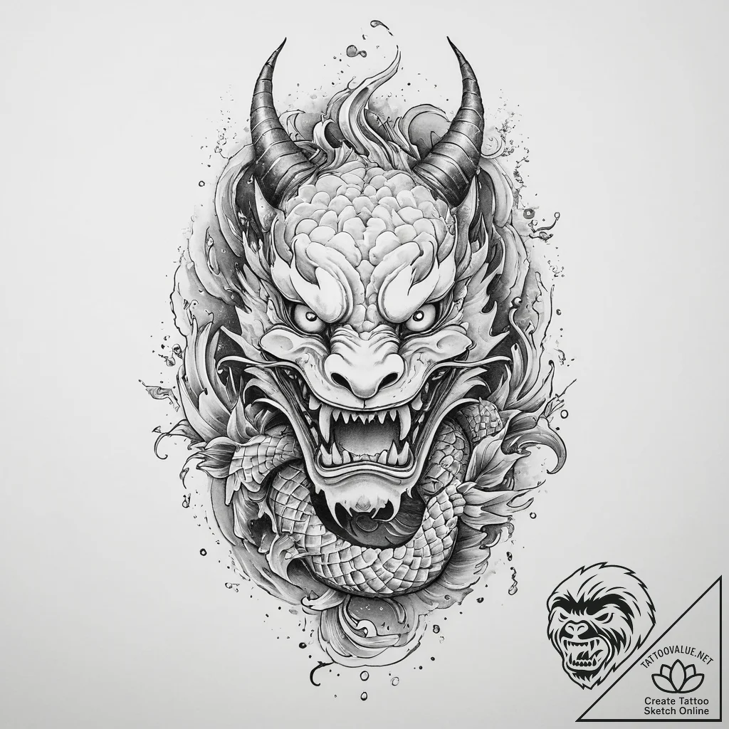Tattoo sketch laughter, tattoo sketch design,... - tattoo sketch (№1757104235_0, 05.09.2025 20:30) — tattoovalue.net