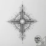 Tattoo sketch cosmic dimension, ink illustrat… – tattoo sketch (№1757104835_0, 05.09.2025 20:40) — tattoovalue.net