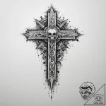 Tattoo sketch cosmic ghost, tattoo line art,… – tattoo sketch (№1757107828_0, 05.09.2025 21:30) — tattoovalue.net