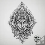 Tattoo sketch holy totem, tattoo sketch desig… – tattoo sketch (№1757108824_0, 05.09.2025 21:47) — tattoovalue.net