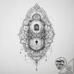 Tattoo sketch lock, tattoo sketch design, on… – tattoo sketch (№1757112051_0, 05.09.2025 22:40) — tattoovalue.net
