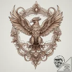 Tattoo sketch griffin landing, tattoo drawing… – tattoo sketch (№1757112249_0, 05.09.2025 22:44) — tattoovalue.net