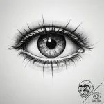 Tattoo sketch cyclops – tattoo sketch (№1757112456_0, 05.09.2025 22:47) — tattoovalue.net
