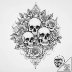 Tattoo sketch cosmic land, tattoo flash sheet… – tattoo sketch (№1757113261_0, 05.09.2025 23:01) — tattoovalue.net