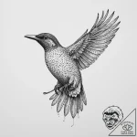 Tattoo sketch auklet, tattoo sketch design, d… – tattoo sketch (№1757117093_0, 06.09.2025 00:04) — tattoovalue.net