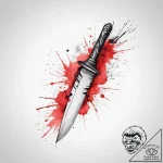 Tattoo sketch knife tattoo, tattoo drawing ou… – tattoo sketch (№1757117688_0, 06.09.2025 00:14) — tattoovalue.net