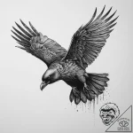 Tattoo sketch raven, tattoo sketch design, do… – tattoo sketch (№1757119485_0, 06.09.2025 00:44) — tattoovalue.net