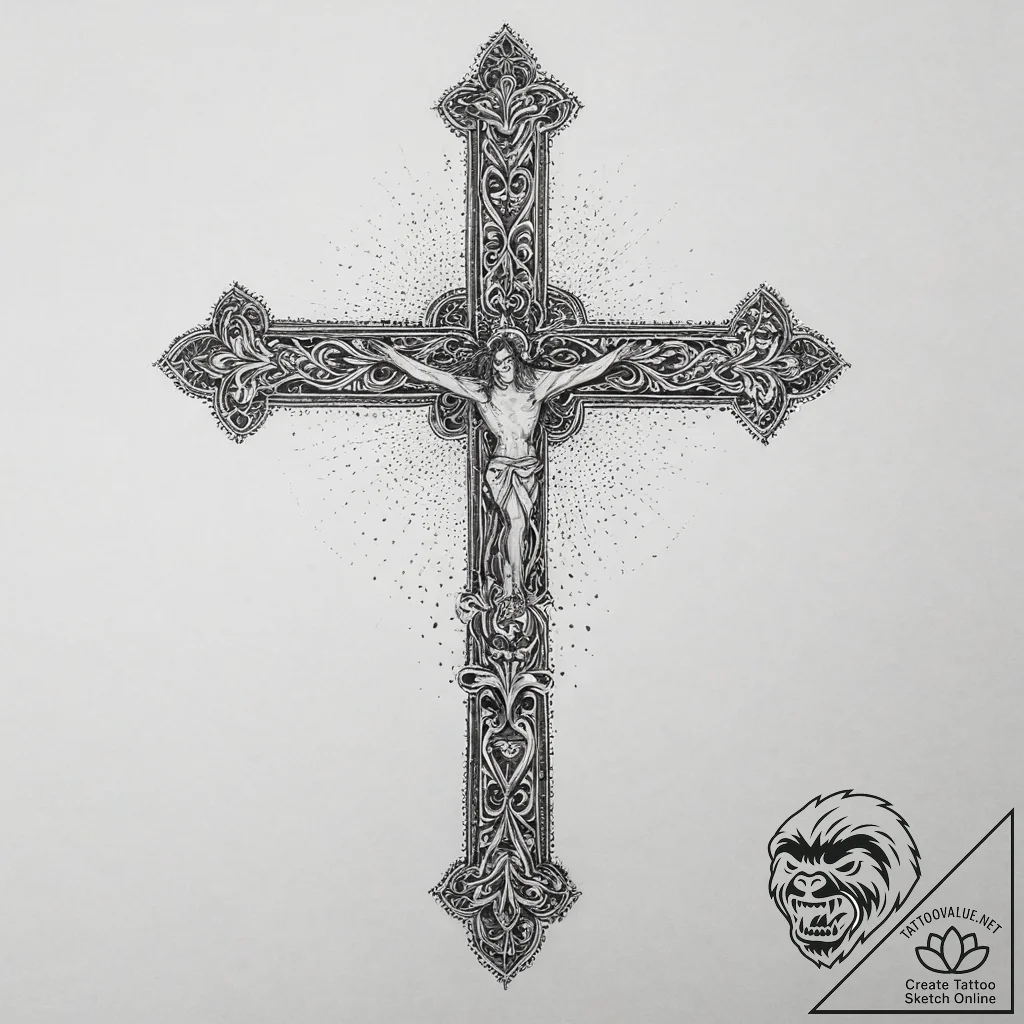 Tattoo sketch mystical self, tattoo drawing o... - tattoo sketch (№1757121496_0, 06.09.2025 01:18) — tattoovalue.net