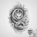 Tattoo sketch iron, concept art for tattoo, o… – tattoo sketch (№1757122303_0, 06.09.2025 01:31) — tattoovalue.net