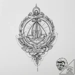 Tattoo sketch hands with a needle, tattoo lin… – tattoo sketch (№1757123109_0, 06.09.2025 01:45) — tattoovalue.net