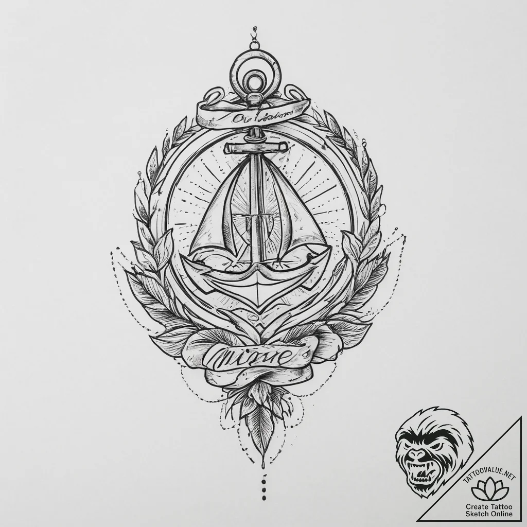 Tattoo sketch hands with a needle, tattoo lin... - tattoo sketch (№1757123109_0, 06.09.2025 01:45) — tattoovalue.net