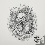 Tattoo sketch scallop, concept art for tattoo… – tattoo sketch (№1757123920_0, 06.09.2025 01:58) — tattoovalue.net