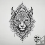 Tattoo sketch element, artistic tattoo sketch… – tattoo sketch (№1757126913_0, 06.09.2025 02:48) — tattoovalue.net