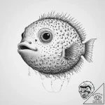 Tattoo sketch pufferfish, tattoo drawing outl… – tattoo sketch (№1757128090_0, 06.09.2025 03:08) — tattoovalue.net
