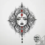 Tattoo sketch divine presence, tattoo sketch… – tattoo sketch (№1757130253_0, 06.09.2025 03:44) — tattoovalue.net
