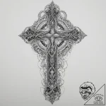 Tattoo sketch blessed representation, tattoo… – tattoo sketch (№1757130646_0, 06.09.2025 03:50) — tattoovalue.net