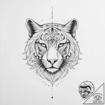 Tattoo sketch a symbolic animal – tattoo sketch (№1757130843_0, 06.09.2025 03:54) — tattoovalue.net