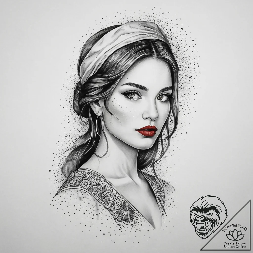 Tattoo sketch holy land, artistic tattoo sket... - tattoo sketch (№1757131038_0, 06.09.2025 03:57) — tattoovalue.net