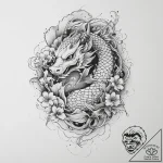 Tattoo sketch soldier with a paper, concept a… – tattoo sketch (№1757131235_0, 06.09.2025 04:00) — tattoovalue.net