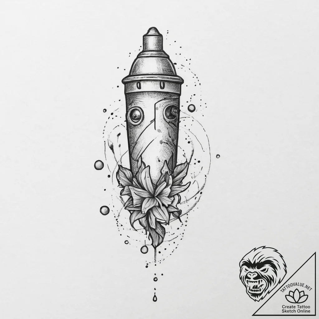 Tattoo sketch space, artistic tattoo sketch,... - tattoo sketch (№1757138496_0, 06.09.2025 06:01) — tattoovalue.net
