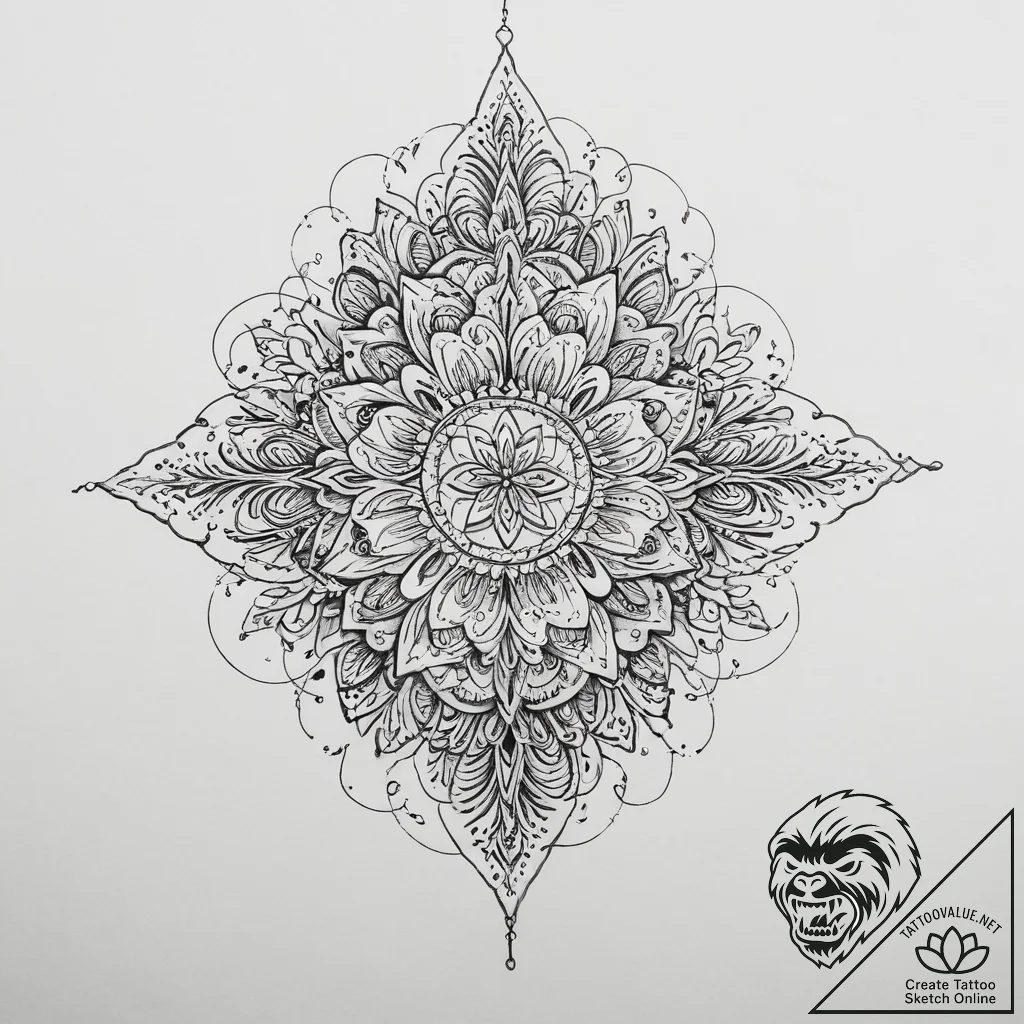 Tattoo sketch hands with a thread, tattoo dra... - tattoo sketch (№1757140462_0, 06.09.2025 06:34) — tattoovalue.net