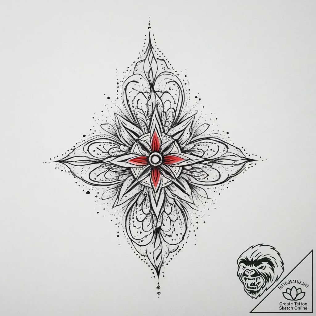 Tattoo sketch connection, tattoo sketch desig... - tattoo sketch (№1757142424_0, 06.09.2025 07:07) — tattoovalue.net