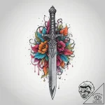 Tattoo sketch sword, artistic tattoo sketch,… – tattoo sketch (№1757143406_0, 06.09.2025 07:23) — tattoovalue.net