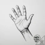 Tattoo sketch hands with a document, tattoo s… – tattoo sketch (№1757145567_0, 06.09.2025 07:59) — tattoovalue.net