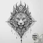 Tattoo sketch dream, tattoo line art, clean l… – tattoo sketch (№1757147540_0, 06.09.2025 08:32) — tattoovalue.net